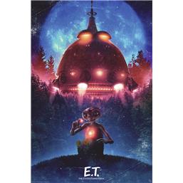 E.T Space Rocket Plakat