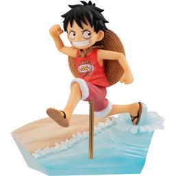 Monkey D. Luffy PVC Statue 12 cm  Run! Run! Run! 