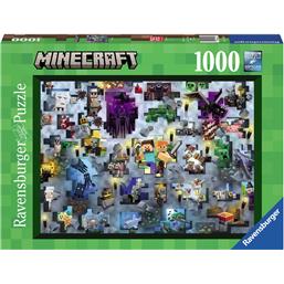 Minecraft Characters Puslespil (1000 brikker)