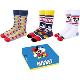 DisneyMickey Sokker 3 Pack Str 40-46