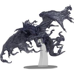 Adult Blue Shadow Dragon Prepainted Miniature Figure