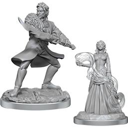 Critical RoleVampire & Necromancer Nobles Unpainted Miniature Figures
