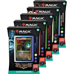 Magic the GatheringStreets of New Capenna Commander Decks 5-Pack english