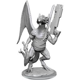 StarfinderDragonkin (Battles Deep Cuts) Unpainted Miniature Figure
