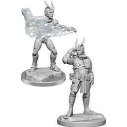 StarfinderLashunta Technomancer Male (Battles Deep Cuts) Unpainted Miniature Figures 2-Pack