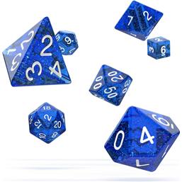 RPG Terninger Speckled - Blue 7 Styk