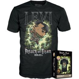 Levi Ackerman T-Shirt  Boxed Tee 