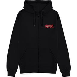  Sublimated Satin Patch Zipper Hoodie