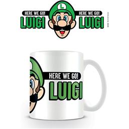 Super Mario Bros.: Super Mario Mug Here We Go Luigi