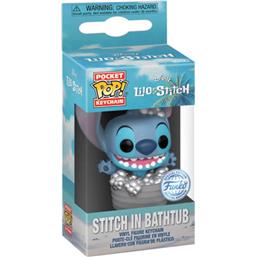 Stitch in Bathtub Exclusive Pocket POP! Nøglering