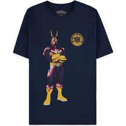 All Might Quote Navy T-Shirt