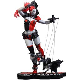 Harley Quinn by Emanuela Lupacchino Red, White & Black Statue 1/10 18 cm