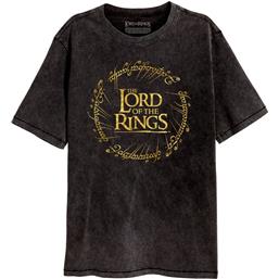 Lord Of The RingsGold Foil Logo T-Shirt