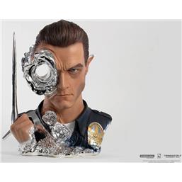 TerminatorT-1000 Replika 1/1  Art Mask Painted Deluxe Version 44 cm