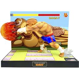 Street FighterSagat Statue with Sound & Light Up 17 cm