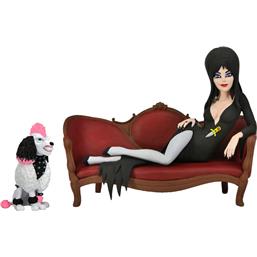 Elvira on Couch Toony Terrors  Figure 15 cm