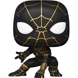 Spider-Man (Black & Gold Suit) Jumbo Sized POP! Vinyl Figur 25 cm