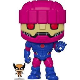 Sentinel with Wolverine Jumbo Sized POP! Vinyl Figure 25 cm