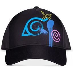 Naruto Shippuden Logo Curved Bill Cap