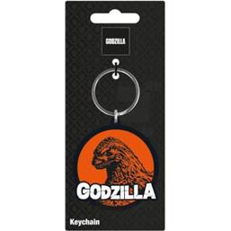 Mean Godzilla Gummi Nøglering 6 cm