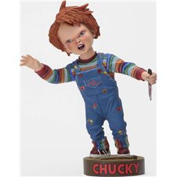 Child's Play: Child´s Play Head Knocker Bobble-Head Chucky with Knife 18 cm