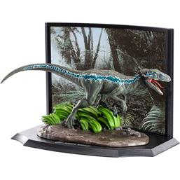 Jurassic Park & WorldVelociraptor Blue Raptor Recon Toyllectible Treasure Statue 8 cm