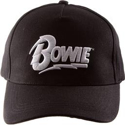 David BowieHigh Build Logo Curved Bill Cap