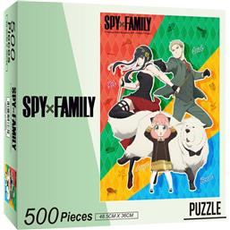 Spy × FamilyThe Forgers #3 Puslespil (500 brikker)