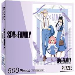 Spy × FamilyThe Forgers #2 Puslespil (500 brikker)