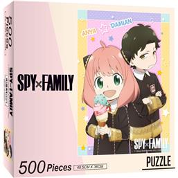 Spy × FamilyAnya & Damian Puslespil (500 brikker)