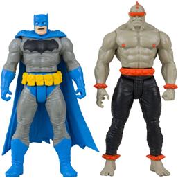 Batman (Blue) & Mutant Leader (Dark Knight Returns #1) Gaming Action Figures 8 cm