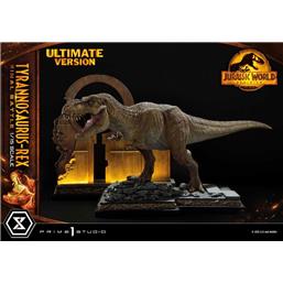 Jurassic Park & WorldTyrannosaurus-Rex Final Battle Ultimate Version Legacy Museum Collection Statue 1/15 38 cm