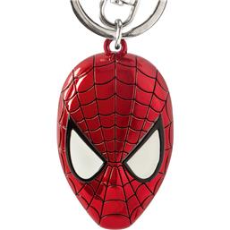 Spider-Man Head Metal Nøglering