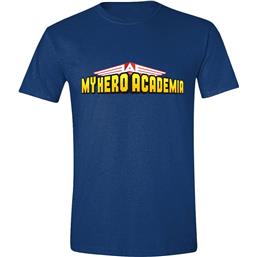 My Hero AcademiaMy Hero Academia Blå Logo T-Shirt
