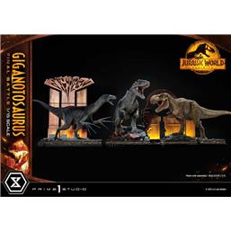 Jurassic Park & WorldGiganotosaurus Final Battle Bonus Version Legacy Museum Collection Statue 1/15 48 cm