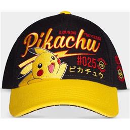Pikachu Hello Curved Bill Cap