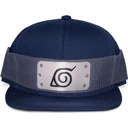 Naruto Shippuden Logo Blue Snapback Cap