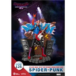 Spider-Punk Marvel D-Stage Diorama 15 cm