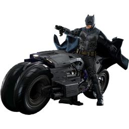 Batman & Batcycle Set Flash Movie Masterpiece Action Figure 1/6 30 cm