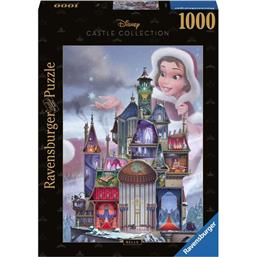 Skønheden og UdyretBelle (Beauty and the Beast) Disney Castle Collection Puslespil (1000 brikker)