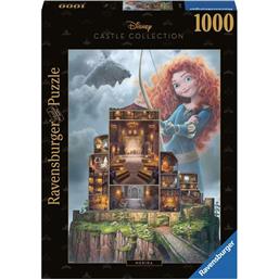 BraveMerida (Brave) Disney Castle Collection Puslespil (1000 brikker)