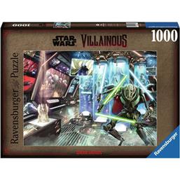 Star WarsGeneral Grievous Star Wars Villainous Puslespil (1000 brikker)