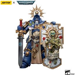 WarhammerUltramarines Primaris Captain with Relic Shield and Power Sword Action Figure 1/18 12 cm