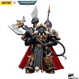 WarhammerChaos Space Marines Black Legion Chaos Lord in Terminator Armour Action Figure 1/18 12 cm