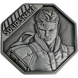 Metal Gear Solid Collectable Coin Solid Snake Limited Edition