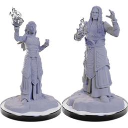 Dungeons & DragonsElf Wizards Unpainted Miniatures 2-Pack