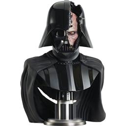 Star WarsDarth Vader Damaged Helmet (Obi-Wan Kenobi) Legends in 3D Buste 1/2 28 cm
