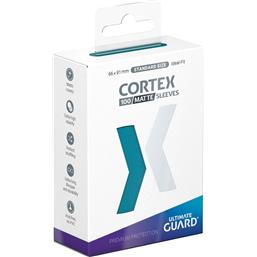 Cortex Sleeves Standard Size Matte Petrol (100)