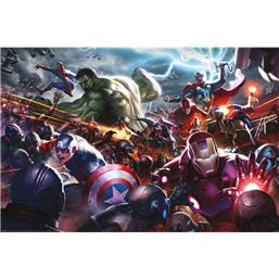 Avengers Future Fight Heroes Assult Plakat