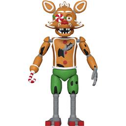 Five Nights at Freddy's (FNAF)Ginderbread Foxy Action Figure 13 cm